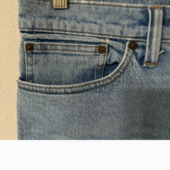 Madewell Slim Jeans Light Wash Blue Stretch Denim 2021-32x32 - Picture 6 of 10